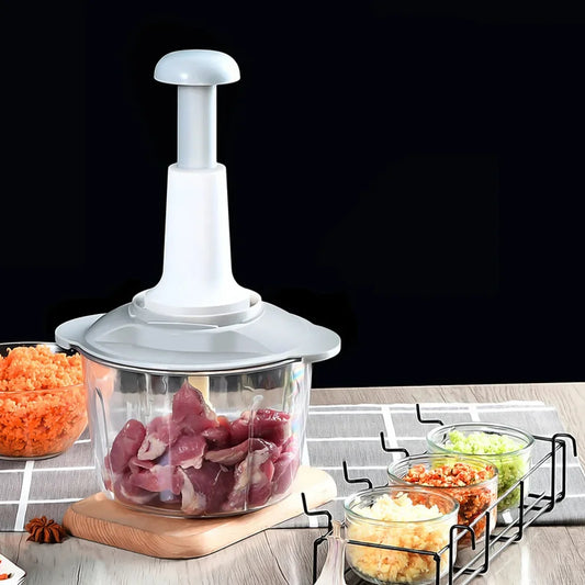 Manual Vegetable Mincers Press Type Household Garlic Meat Cutter Grinders Whisk Stirre Kitchen Food Chopper Mini food Processor