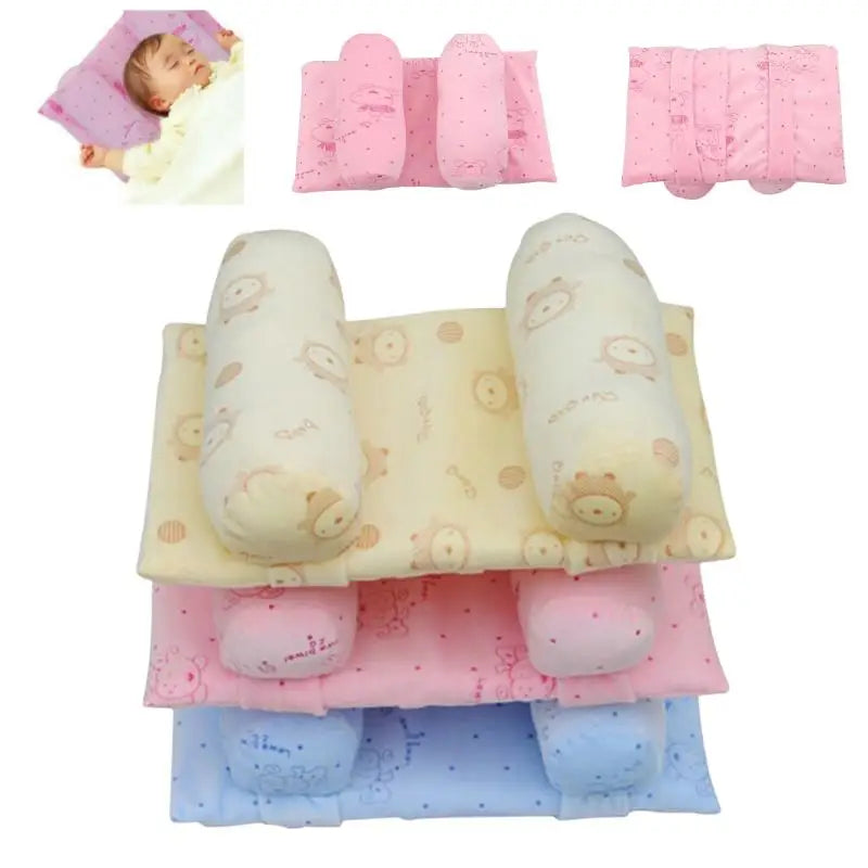 New Baby Pillow Positioner Anti-rollover Baby Pillow Baby Cotton Protective Shaping Pillow Sleeping Pillow Head Support Cushion