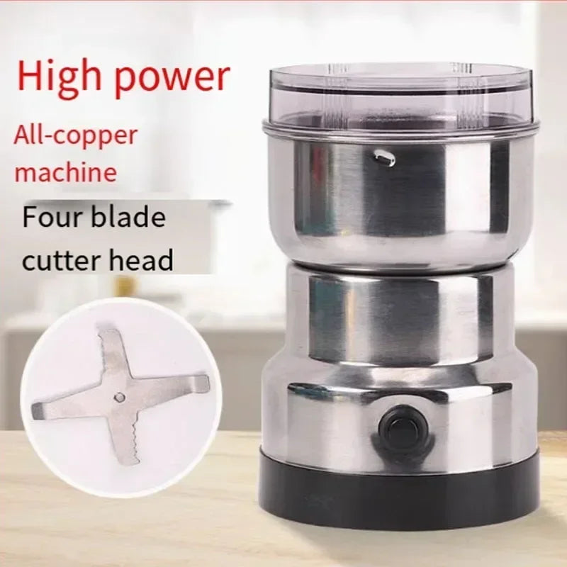 RAF Stainless Steel Electric Dry Mill Masala Spice and Coffee Grinder 300W with Stainless Steel Blade
