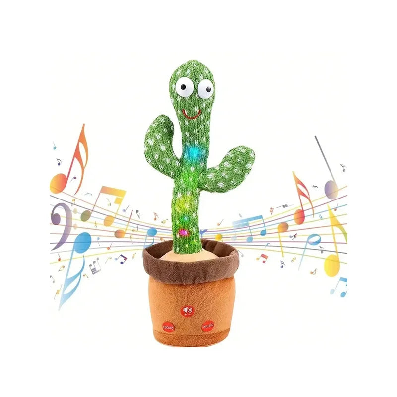 Dancing Talking Cactus Toys For Baby Boys And Girls, Singing Mimicking Recording Repeating What You Say