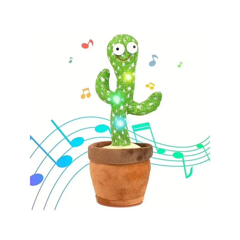 Dancing Talking Cactus Toys For Baby Boys And Girls, Singing Mimicking Recording Repeating What You Say