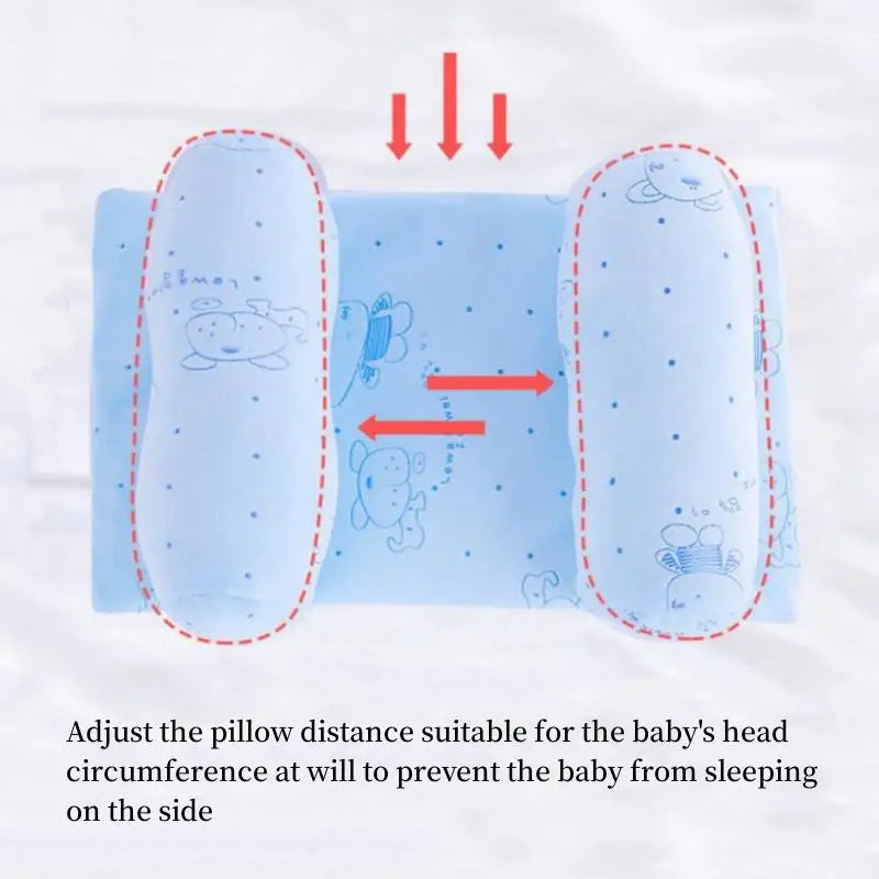 New Baby Pillow Positioner Anti-rollover Baby Pillow Baby Cotton Protective Shaping Pillow Sleeping Pillow Head Support Cushion