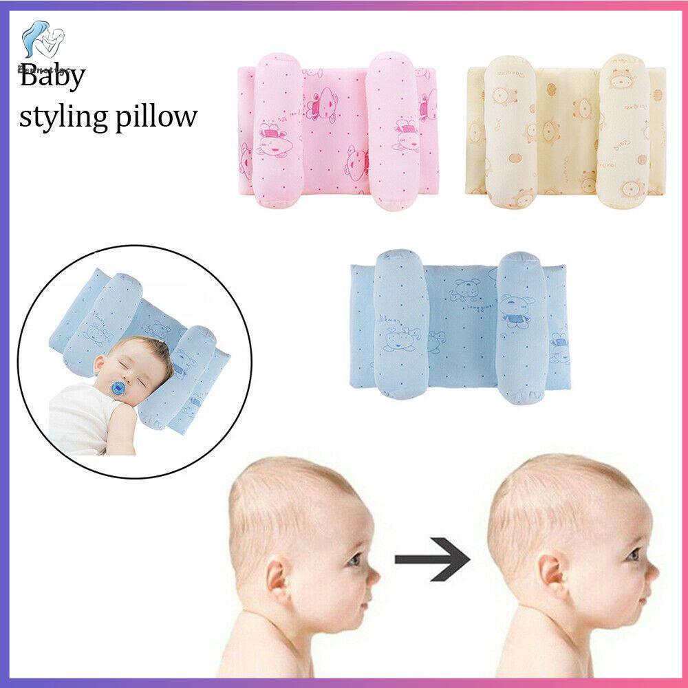 New Baby Pillow Positioner Anti-rollover Baby Pillow Baby Cotton Protective Shaping Pillow Sleeping Pillow Head Support Cushion